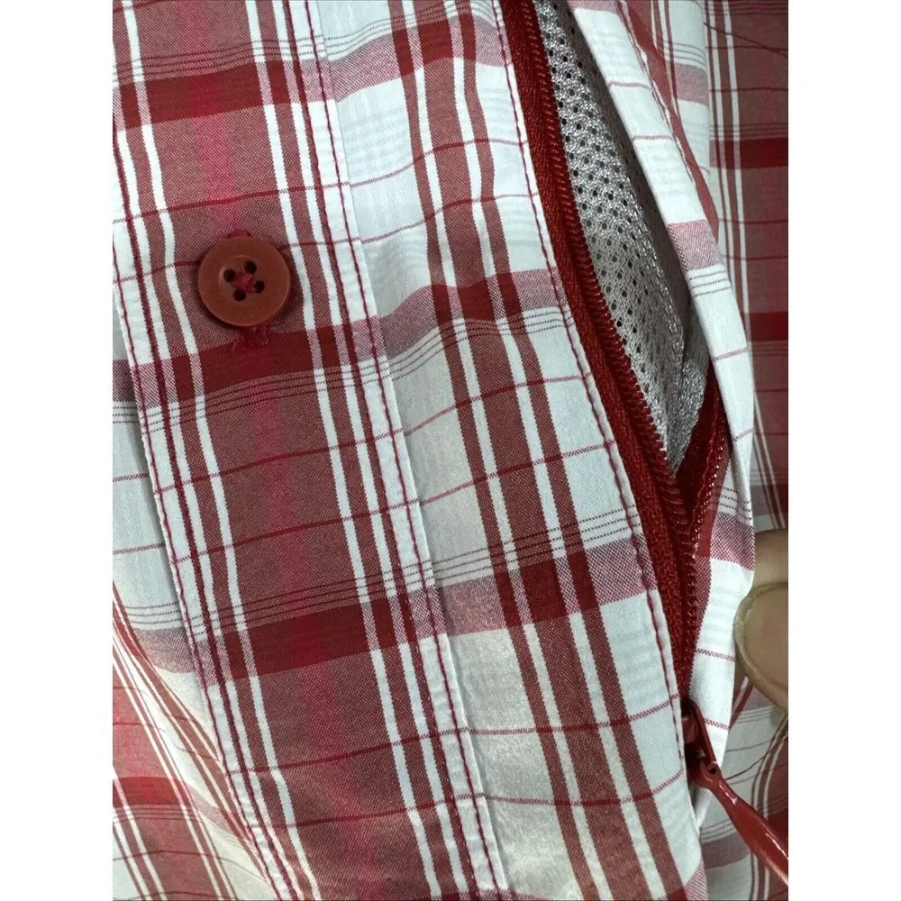 The North Face TNF SS‎ Boulder Donner Woven Button Down Shirt  Men's Size XL